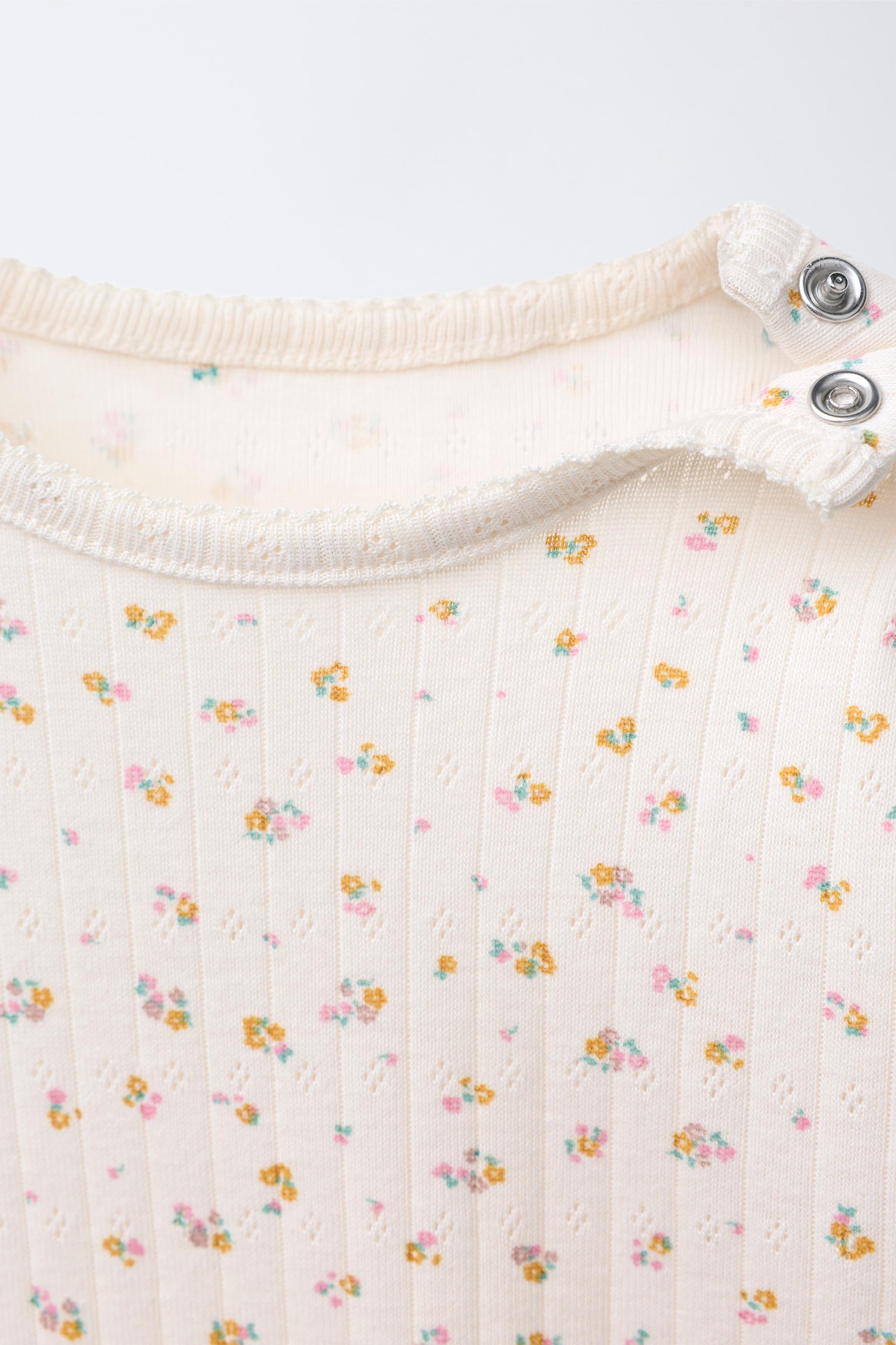 ENSEMBLE VESTE, BODY ET LEGGING IMPRIMÉ FLEURS